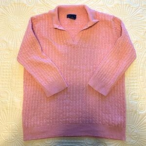 Karen Scott Pink Sweater